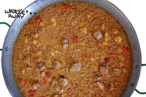 Paella aragonesa