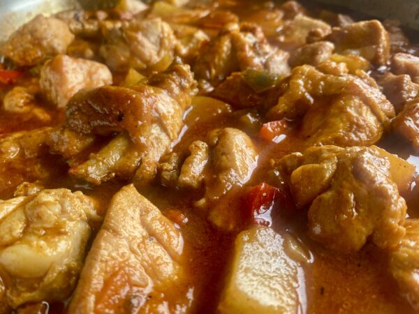 Pollo al chilindrón