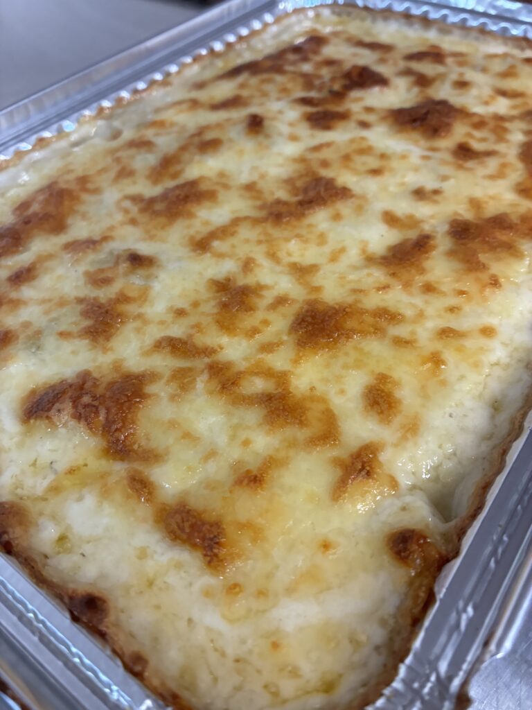 Patatas de Albalate gratinadas